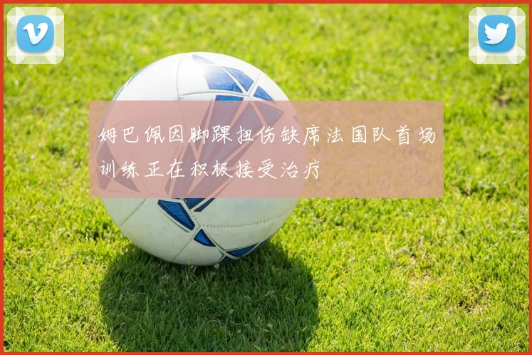 姆巴佩因脚踝扭伤缺席法国队首场训练正在积极接受治疗